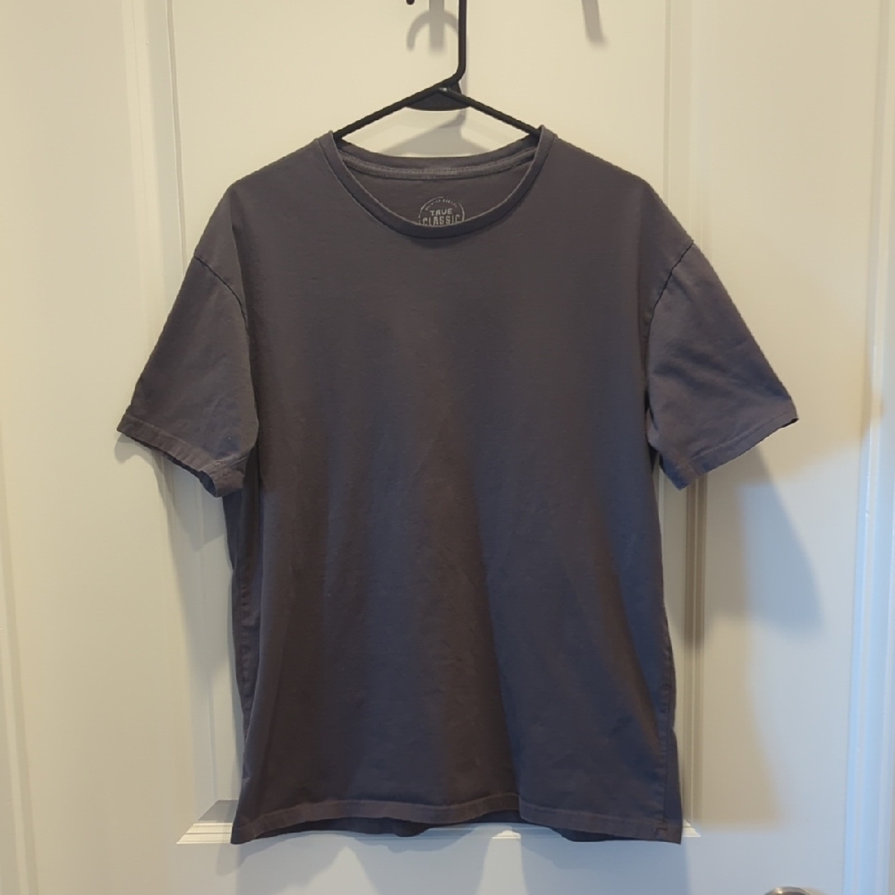 Men's Charcoal Crew Neck T-Shirt